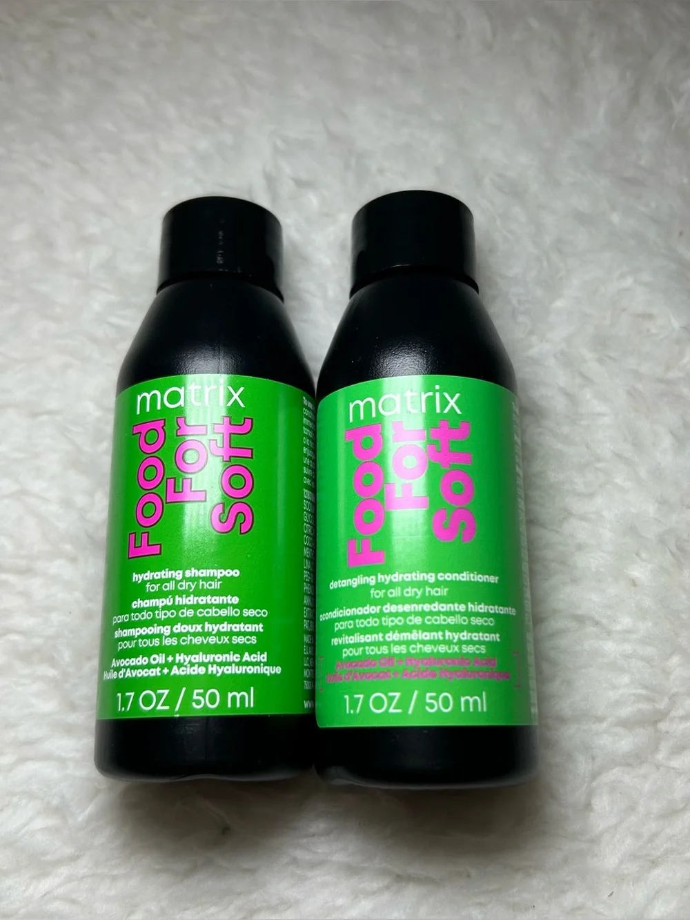 Matrix Food For Soft Hydrating Shampoo & Conditioner Minis NEW